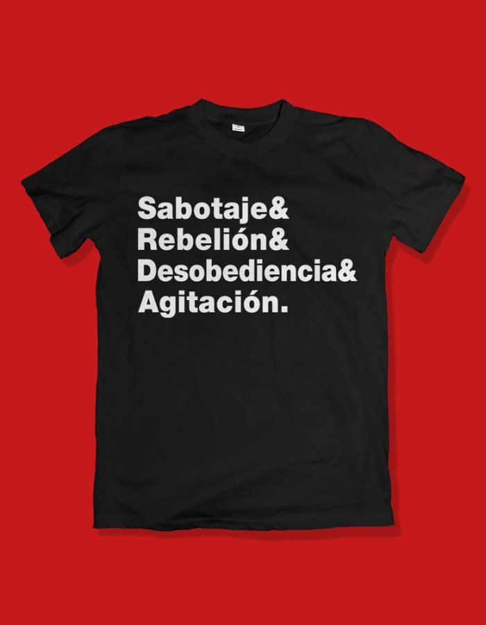 Sabotaje, rebelión, desobediencia & agitación